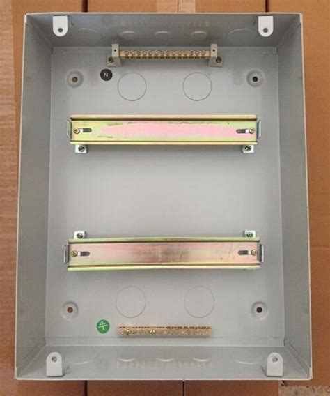 control wiring junction box din rail|breaker box with din rail.